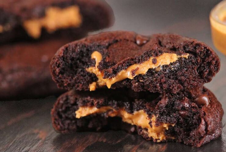 chocolate peanut butter cookies